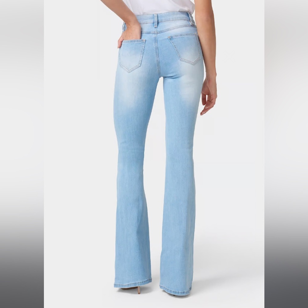 ALLOY Sky Blue Flare Jeans - Picture 2 of 6